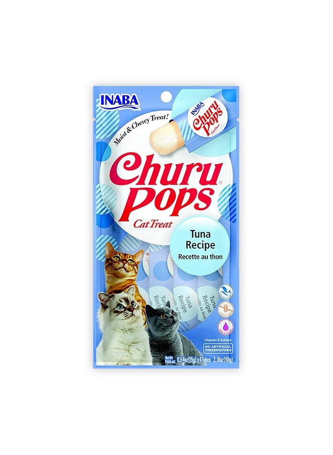 إينابا تشورو بوبس، مكافآت تونة قابلة لللعق للقطط - 60 غرام (عبوة من 6 قطع) - Image 2